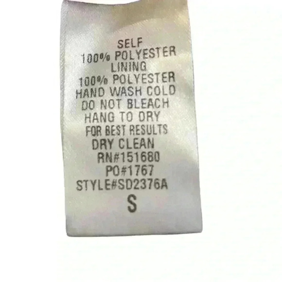 Storia Blue Floral Print‎ Smocked Mini Elastic Dress Size Small - Picture 4 of 9